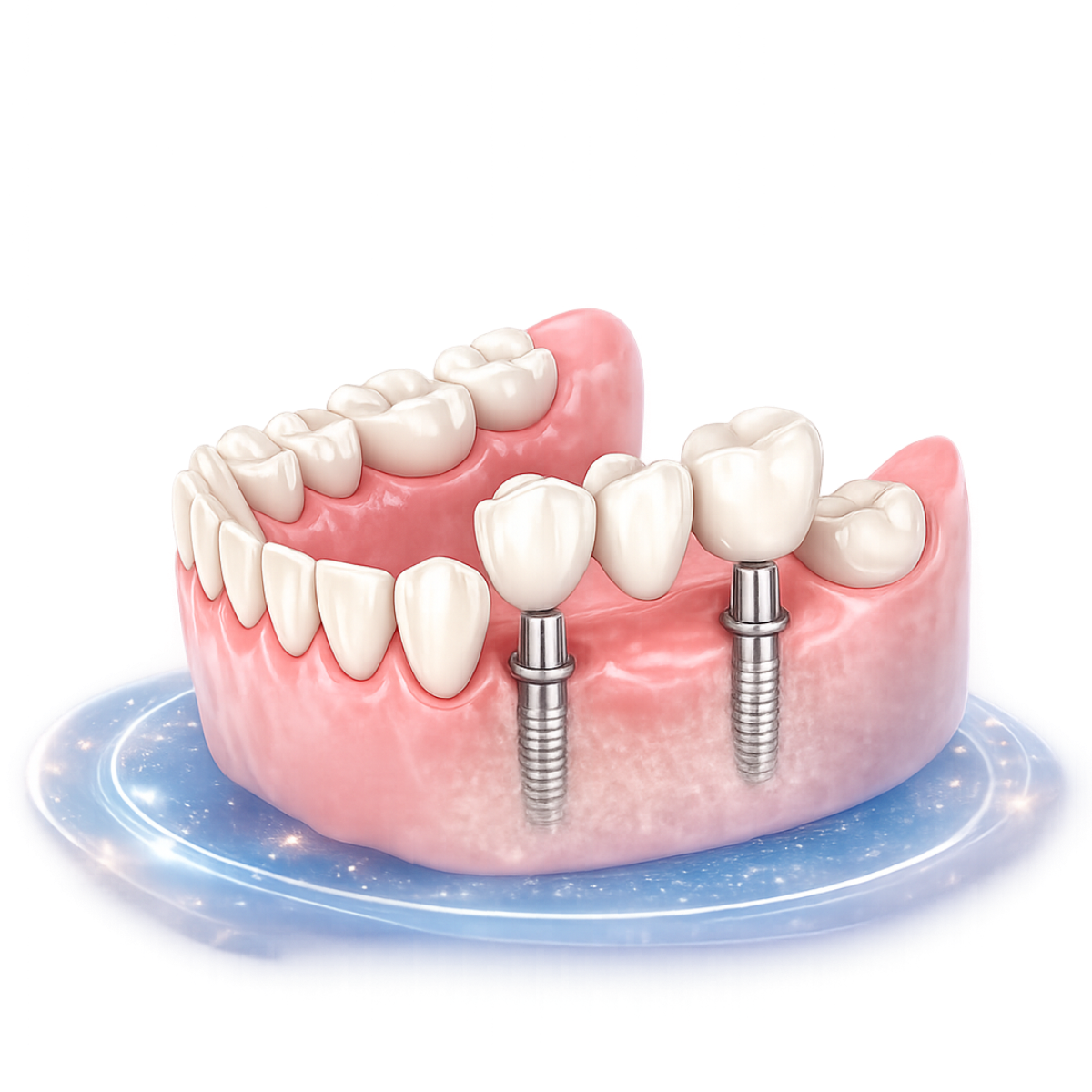 Циркониевая коронка "под ключ" на имплант - СКИДКА 10%