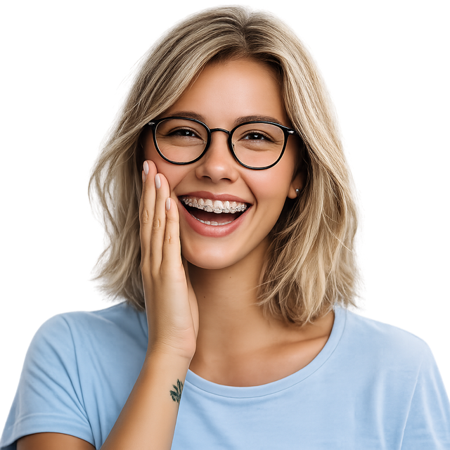 Установка брекетов