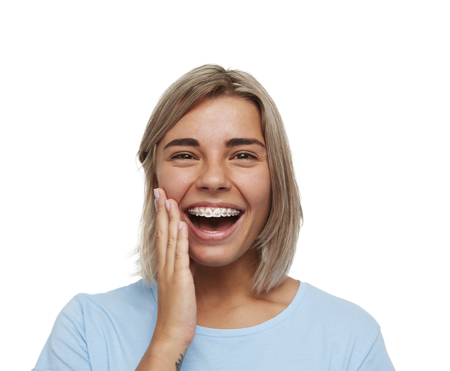 Установка брекетов