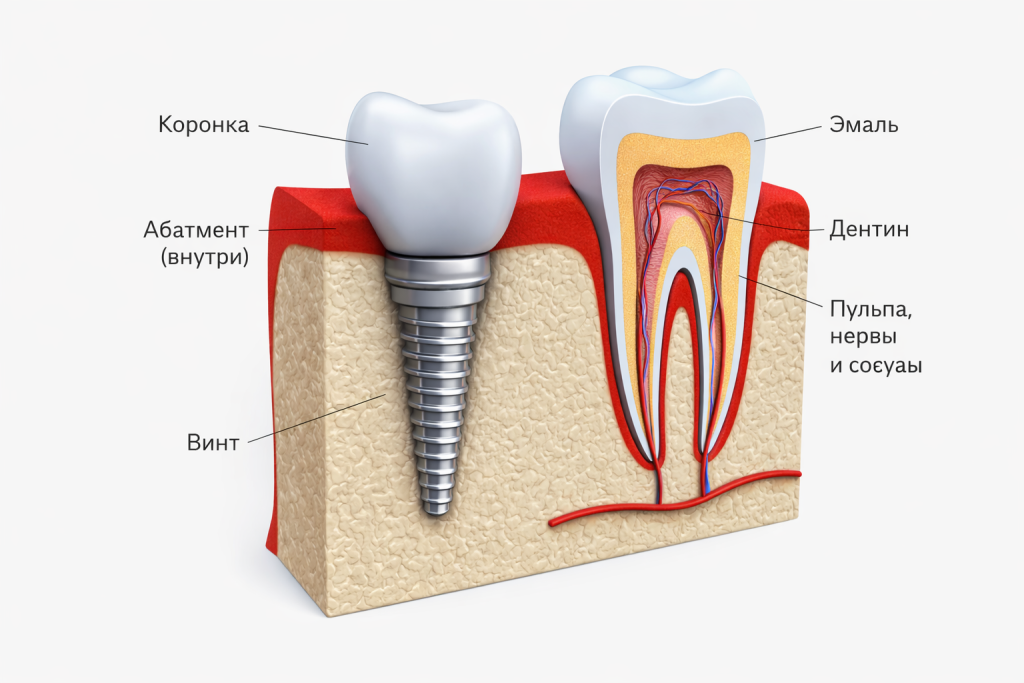 имплантация зубов
